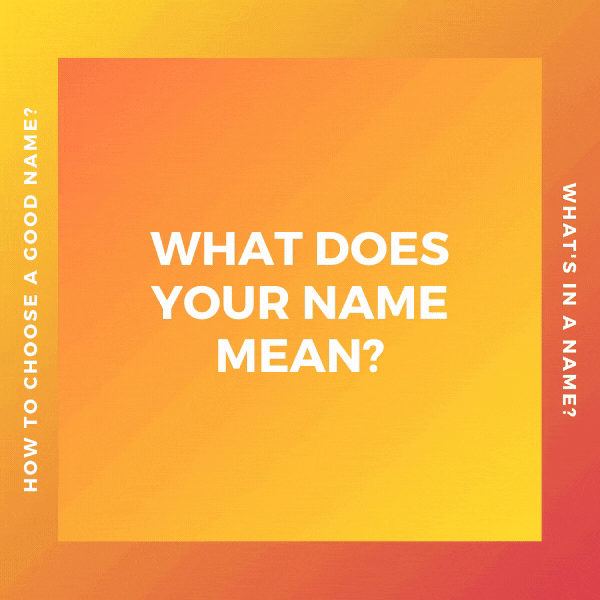 Do You Know Why Your Parents Chose Your Name? 👤